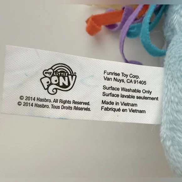 5” 2014 Hasbro My Little Pony Friendship is Magic Rainbow DASH" - Picture 6 of 9